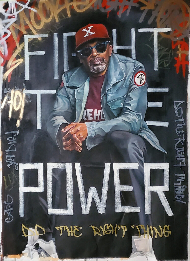 Legendary filmmaker and culture crafter, Spike Lee.