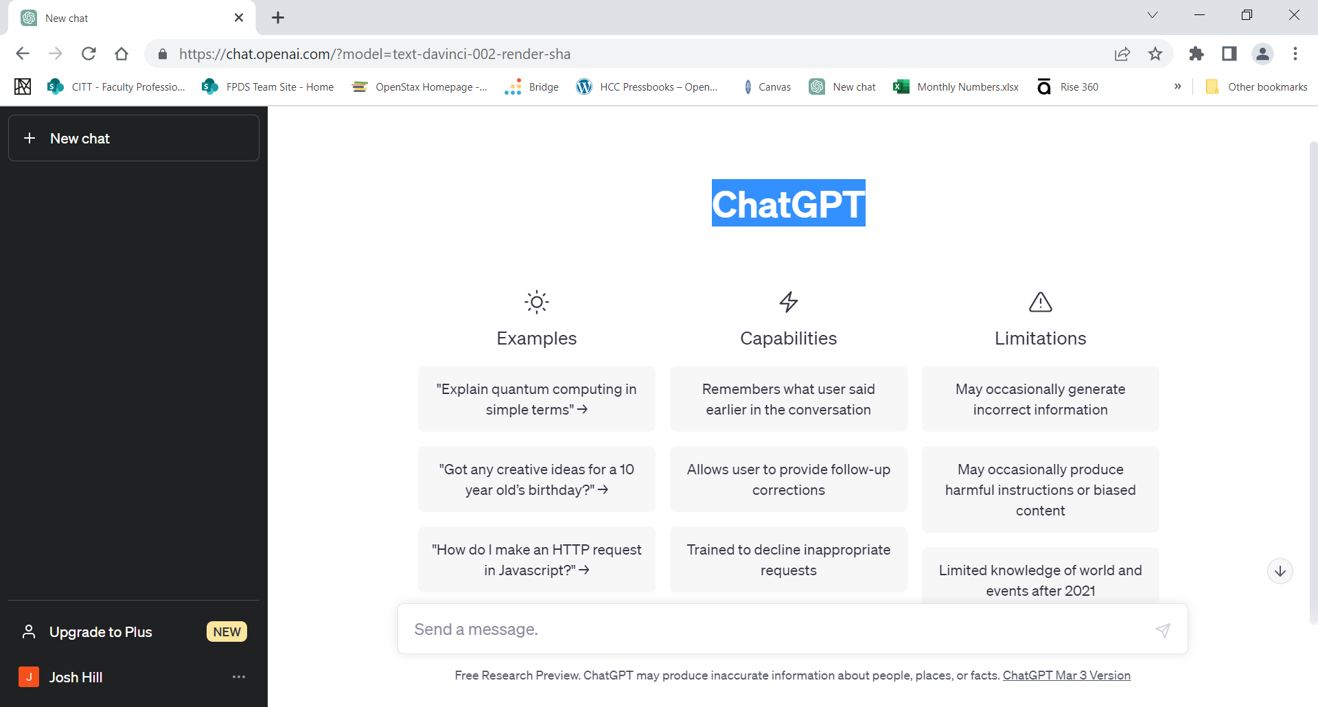 Caption text pasted into an AI tool for editing.