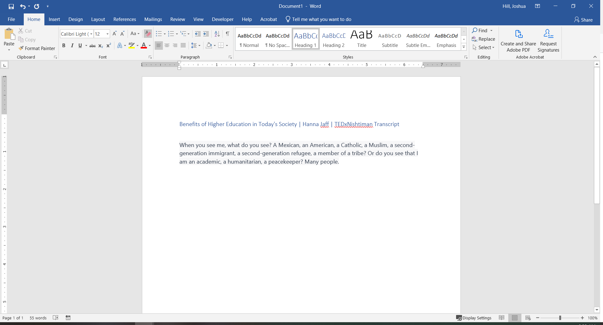 Clear All Formatting option in Microsoft Word.