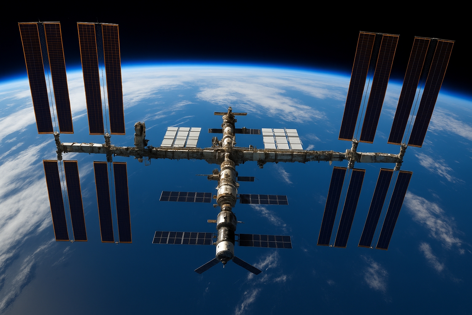 Wallpaper photo, planet, Earth, NASA, ISS, the view from the space