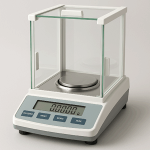 An analytical balance