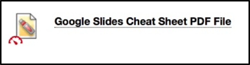 Google slides PDF with low accessibility score.